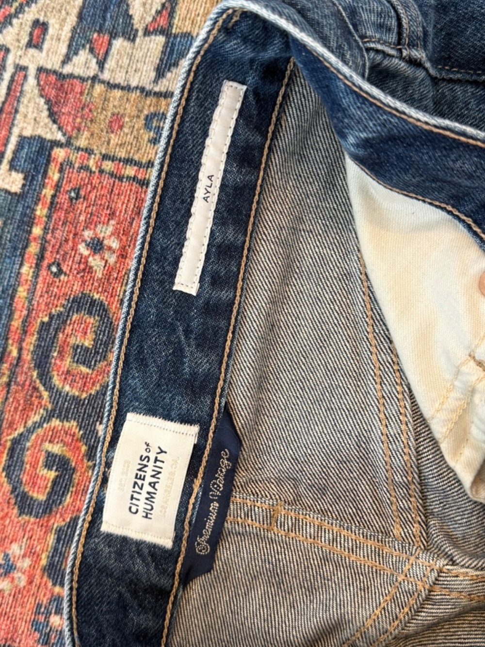 Citizens Of Humanity Ayla Baggy Cuffed Jeans - Picture 3 of 6